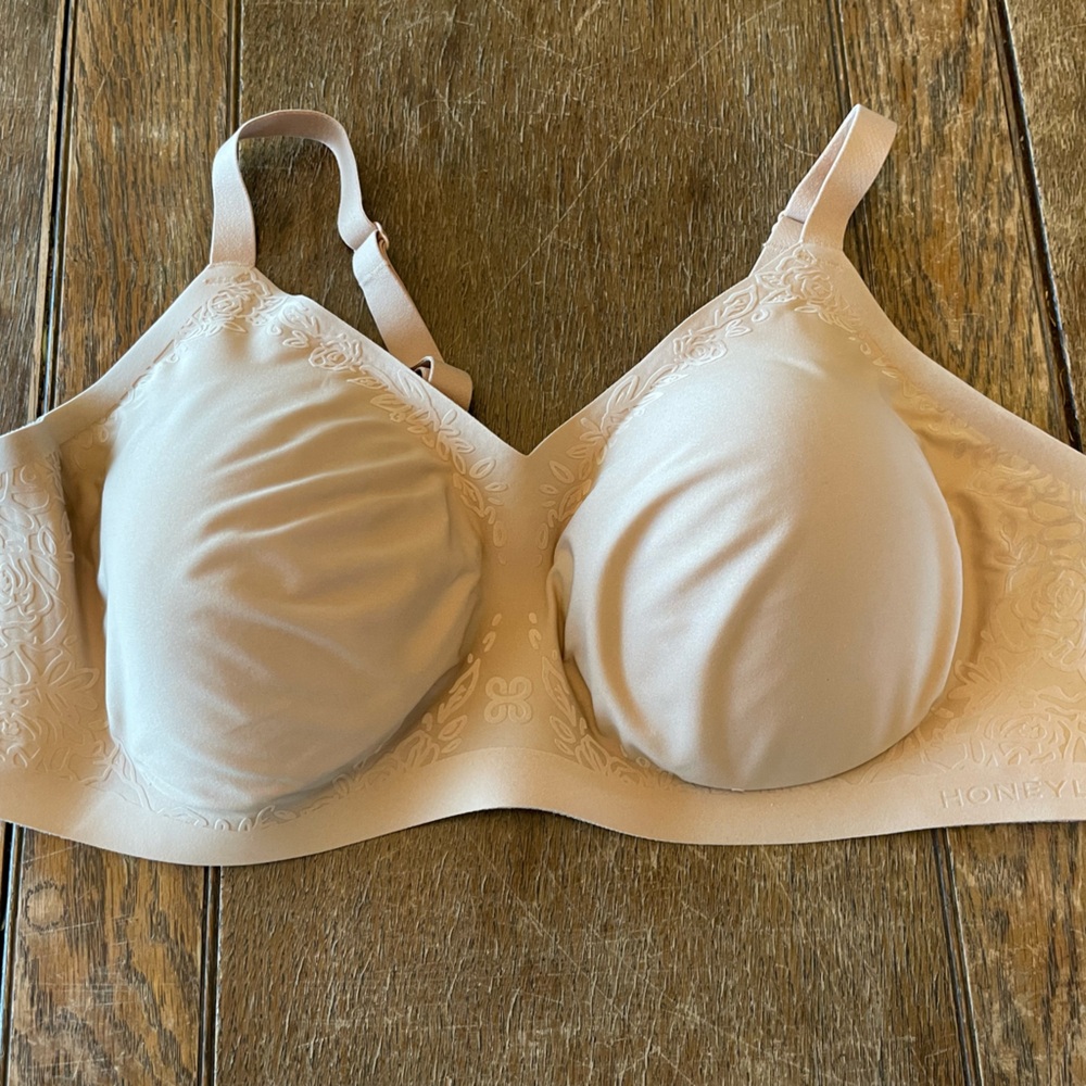Honeylove Nude Beige Wireless Seamless Bra